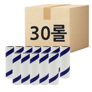명강산업 사선컷팅 테이프크리너 대용량리필 90회30롤_이미지