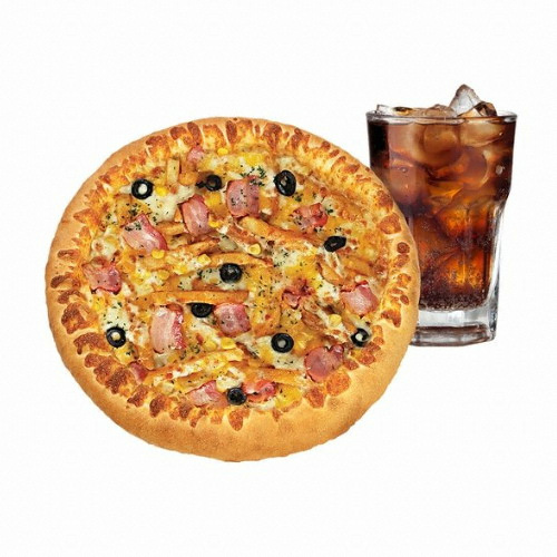 반올림피자샵 ㅤ치즈후라이크림치즈 (+ 콜라 1.25L)_이미지