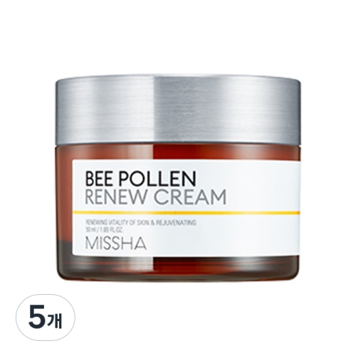 미샤 비폴렌 리뉴 크림 50ml (5개)_이미지