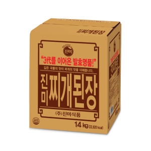진미 찌개 된장 14kg (1개)_이미지