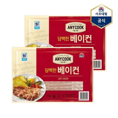 애니쿡 담백한베이컨 1kg