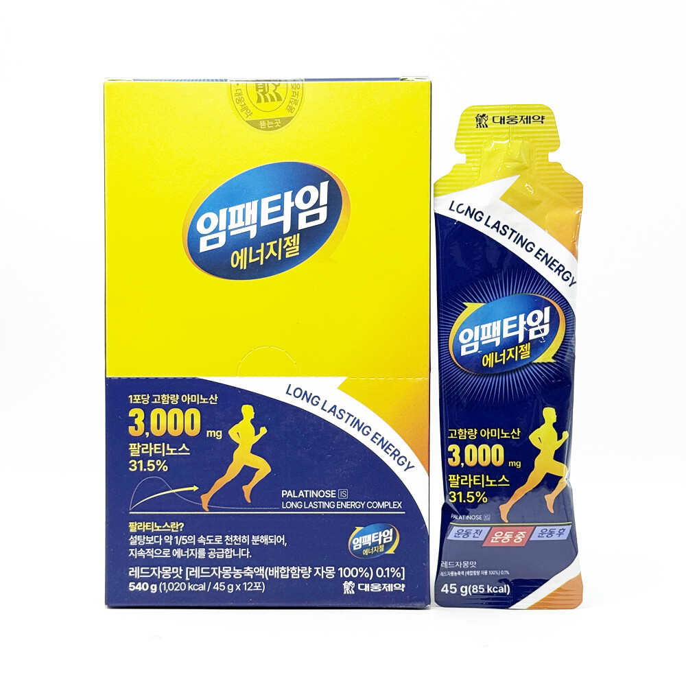 대웅제약 임팩타임 에너지젤 42g 12포