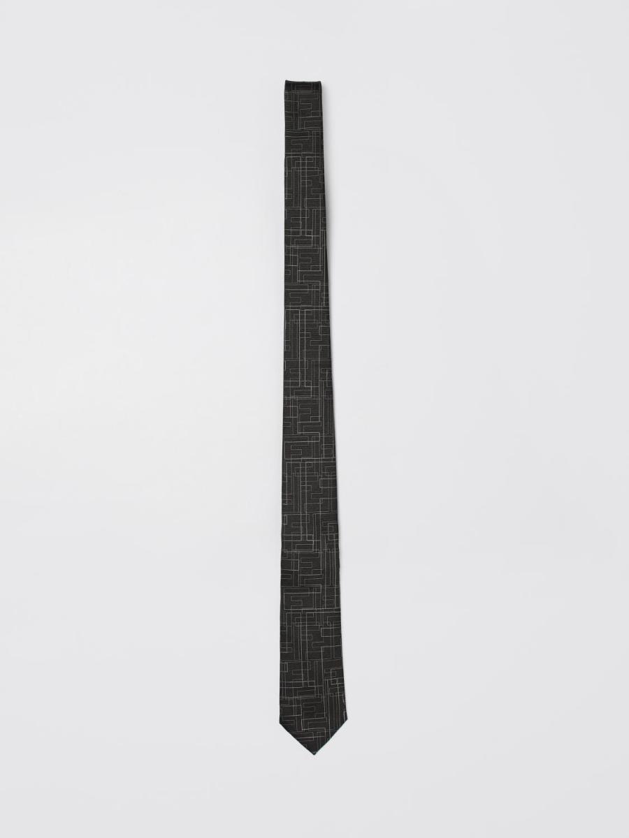 펜디 Mens Tie FXC023AYBS Black F0QA1_이미지