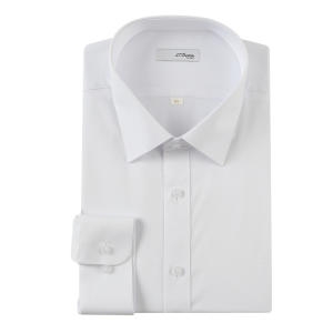 빅사이즈115 노포켓 스트레치스판기본셔츠SE4FMLS140SWH