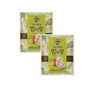 CJ제일제당 백설 밥이랑 치즈 27g (12개)