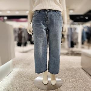 코데즈컴바인 뒷밴드 세미와이드 인디고데님 CKB-DP542W3_이미지