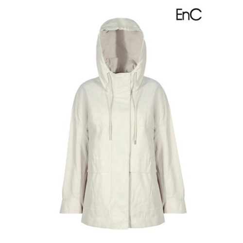 EnC 블랙 야상점퍼 ENJJ31201H_이미지