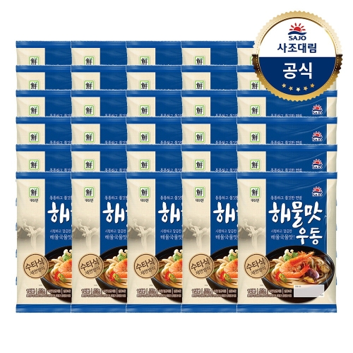 대림선 해물맛우동 212g X30개 /튀김맛