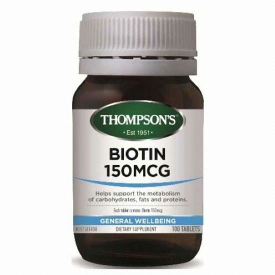 톰슨 비오틴 150 100정 (2개)_이미지