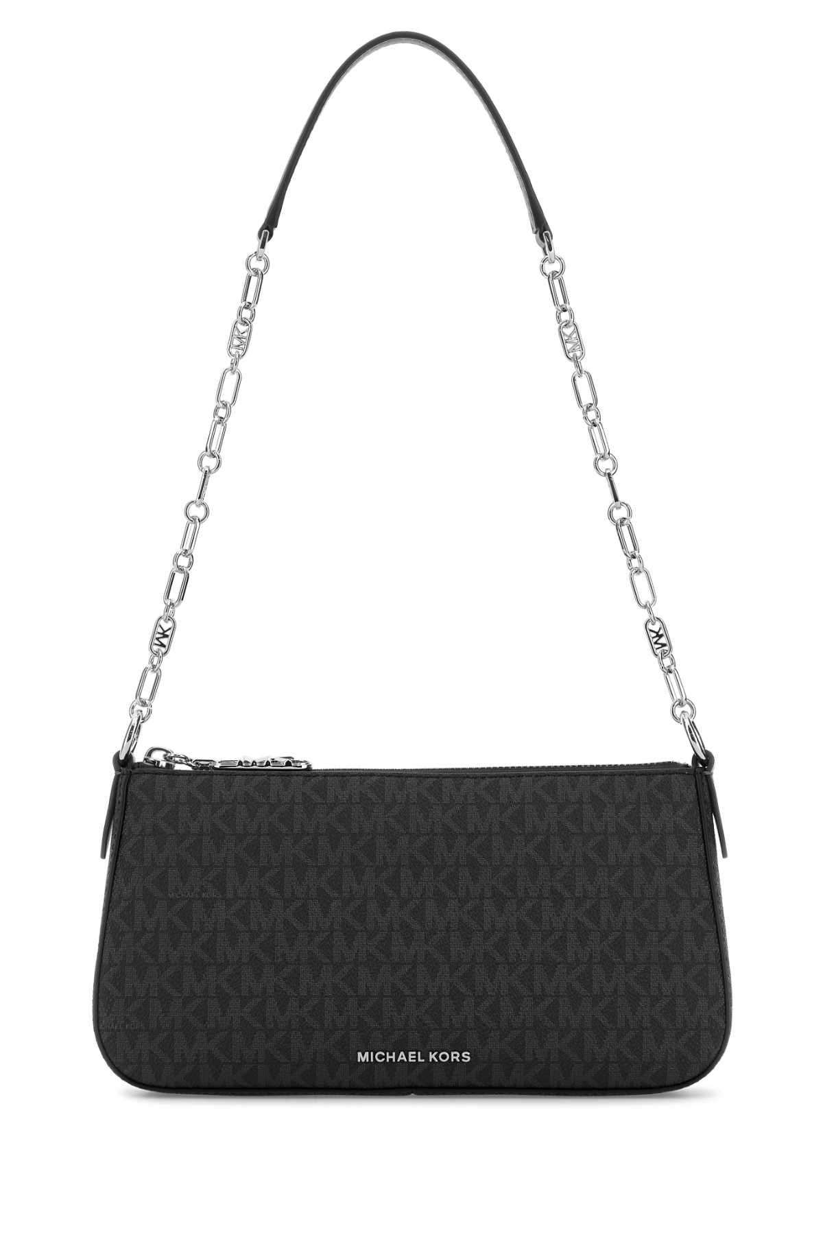 마이클코어스 MICHAEL BY 프린트 canvas Empire 숄더 백 32T5S8EW6VBLACK_이미지