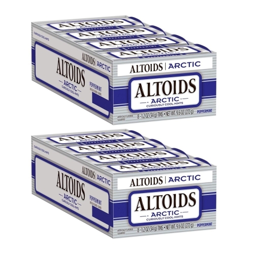 알토이즈 아틱 페퍼민트 무설탕 캔디 8개입 Altoids
