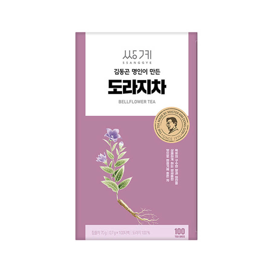 쌍계명차 김동곤 명인이 만든 도라지차 100티백 (1개)_이미지