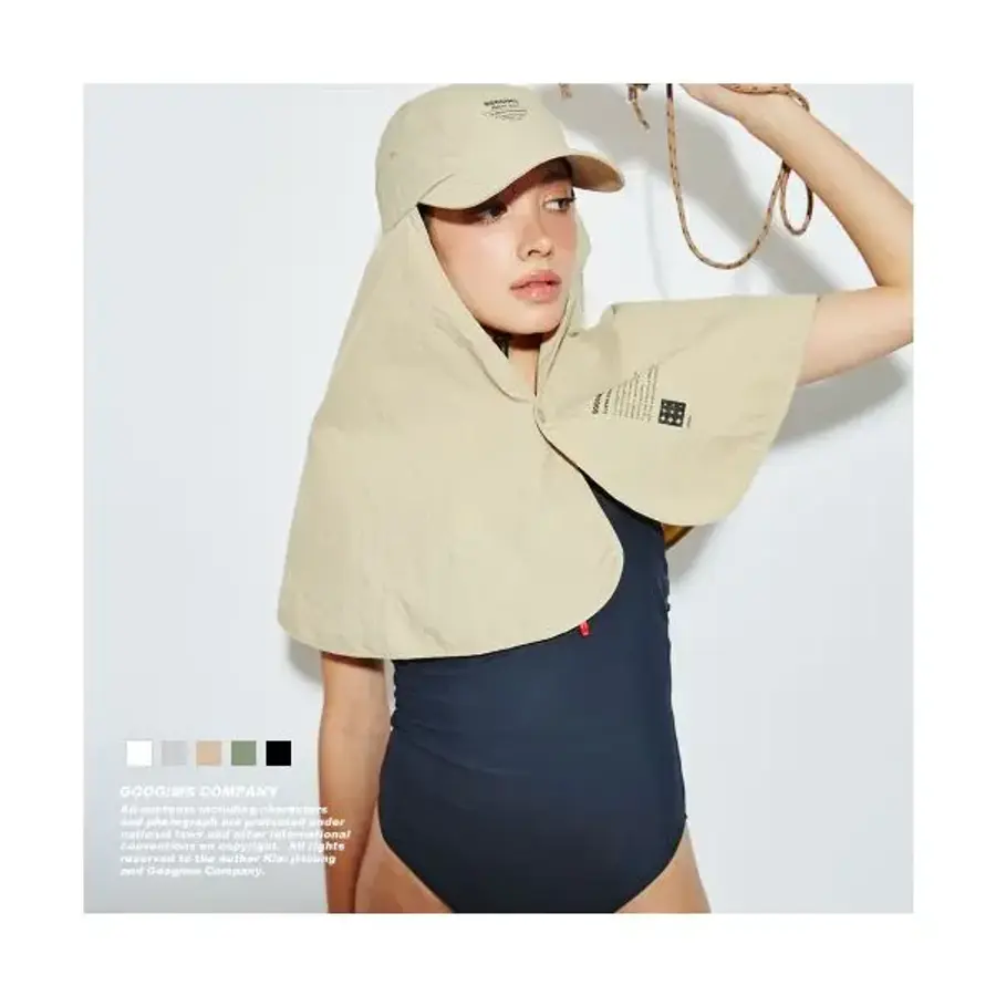 구김스 A798_BE 슈퍼 커버드 웨어 슈우퍼쉘 캡 서핑모자 아웃도어 모자 방수 자외선차단 2016546_이미지