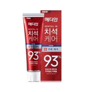덴탈IQ 치석케어(93%) 구취제거 치약 120g