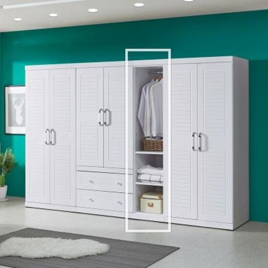 라자가구 파루 오픈 옷장 (40cm)