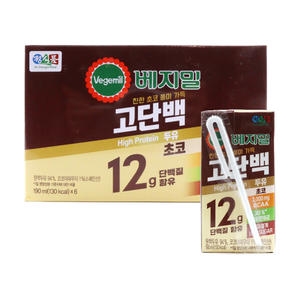 정식품 베지밀 고단백 초코두유 190ml (36개)_이미지