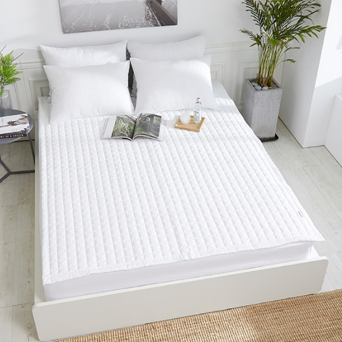 스누즈 포인트 시어서커 누빔 이불세트 (싱글 S)_이미지