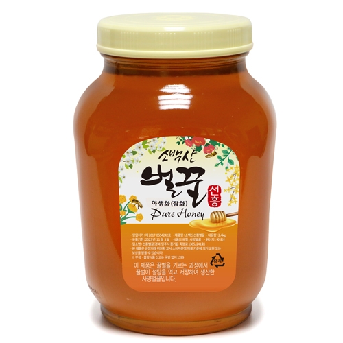 선흥 사양 잡화꿀 2.4kg 1개