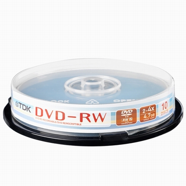TDK DVD-RW 4.7GB 4x ���� 10��