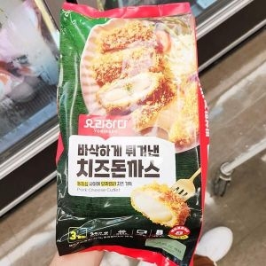 요리하다 바삭하게튀겨낸 치즈돈까스 390G_이미지