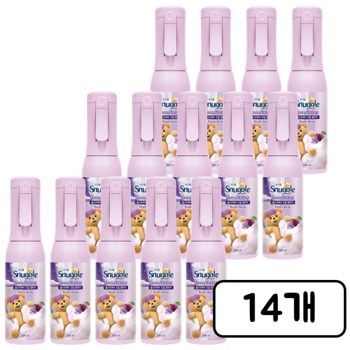유니레버 스너글 룸스프레이 드림 판타지 200ml (14개)