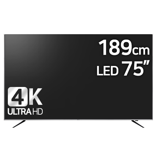알파스캔 프레스티지 A75UH 4K UHD TV HDR (스탠드)_이미지