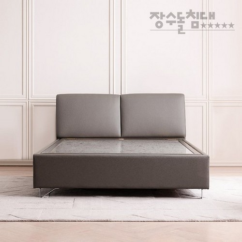 장수돌침대 아일 이스타 모던 호텔형 럭셔리 돌침대 Q (맥반석)_이미지