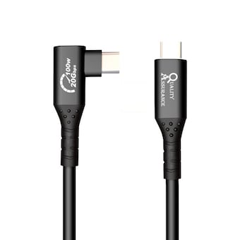퀄리티어슈어런스코리아 <b>USB</b><b>3.2</b> C to C타입 PD 100W 고속충전 <b>케이블</b>