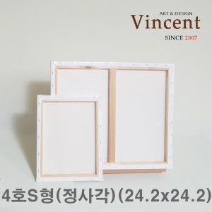 유화 면천 캔버스 4호 S형 정사각 24.2x24.2