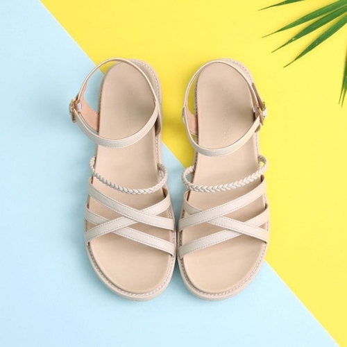 쫀득창 역시는역시 탄력샌들 2.5cm 560973 230 연베이지