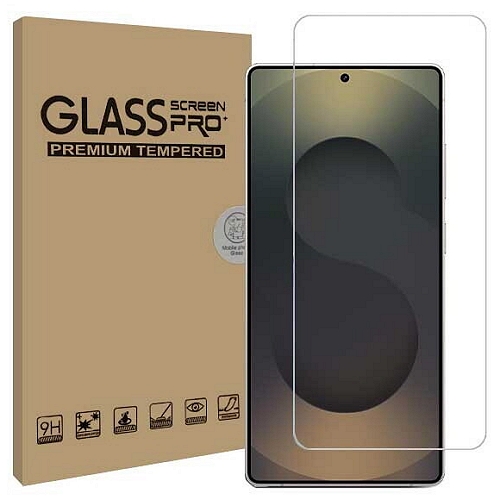 수나르  갤럭시S25 FE 클리어 9H 강화유리 액정보호필름 (액정 1매)