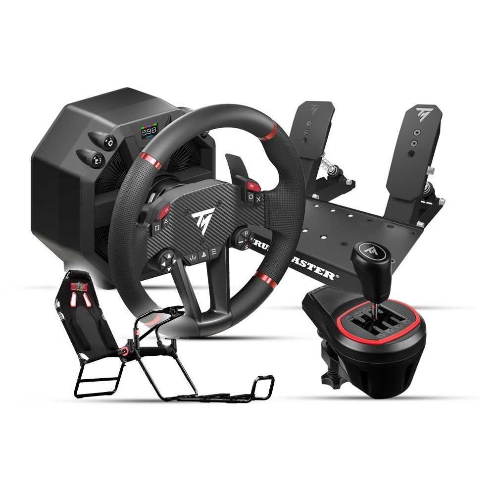Thrustmaster T598 레이싱 휠 (+TH8S시프터,레이싱시트(2페달))