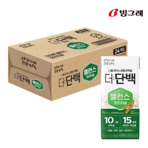 빙그레 건강 tft 더단백 밸런스 오리지널 190ml (24개)