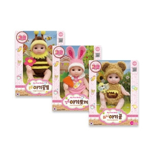 붕붕아기꿀벌 깡총아기토끼 허니아기곰 인형 놀이 어린이 선물 장난감