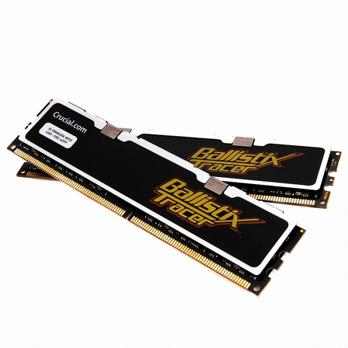 마이크론 Crucial Ballistix DDR2-800 CL4 Tracer 패키지 (2GB(1Gx2))