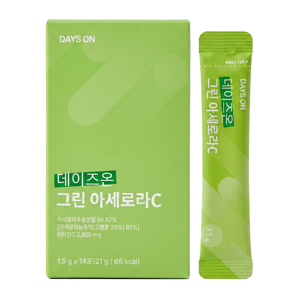 데이즈온 그린 아세로라 C 1.5g 14포 (4개)_이미지