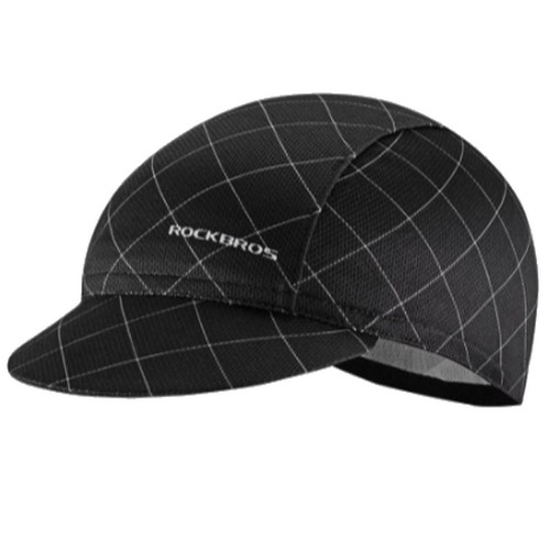 락브로스 블랙체크 쪽모자 MZ10011