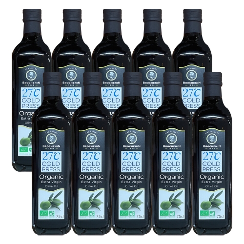 브로슈낭 유기농 엑스트라버진 올리브유 750ml (10개)_이미지
