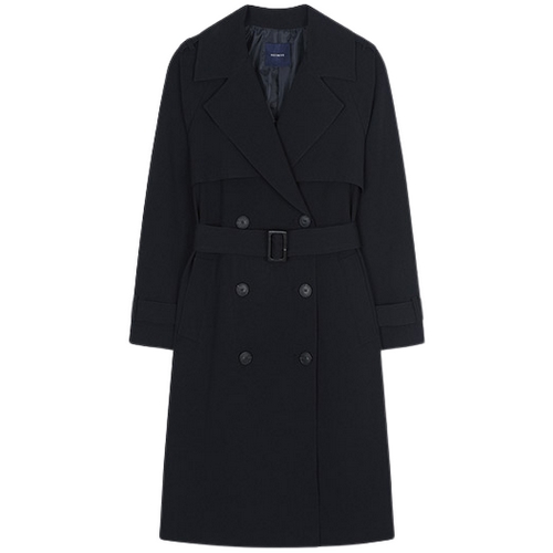 와이드카라 더블 버튼 트렌치코트 SWWBYM12020