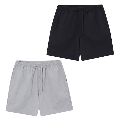 리빌모아 남자 여름 쇼츠 방수 포켓 수영복 반바지 OZ3-PTH-Q014-블랙