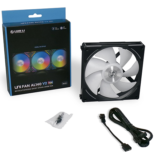 리안리 UNI FAN AL140 V2 (블랙)_이미지
