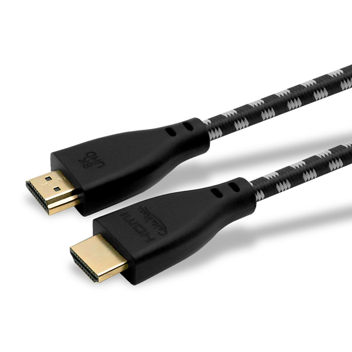 CABLEMATE HDMI 2.1v 블랙 메쉬 케이블