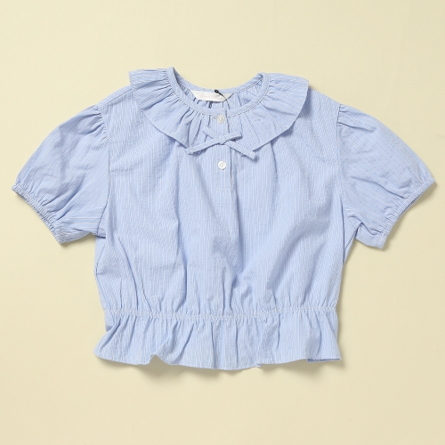 로엠걸즈 프릴 여름 블라우스티셔츠RGBW2551P