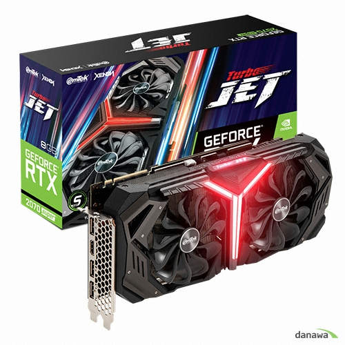 이엠텍 XENON 지포스 RTX 2070 SUPER TURBO JET D6 8GB_이미지