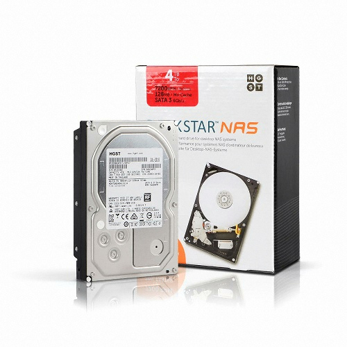 HGST Deskstar NAS 패키지 7200/128M HDN726040ALE614 (4TB)_이미지