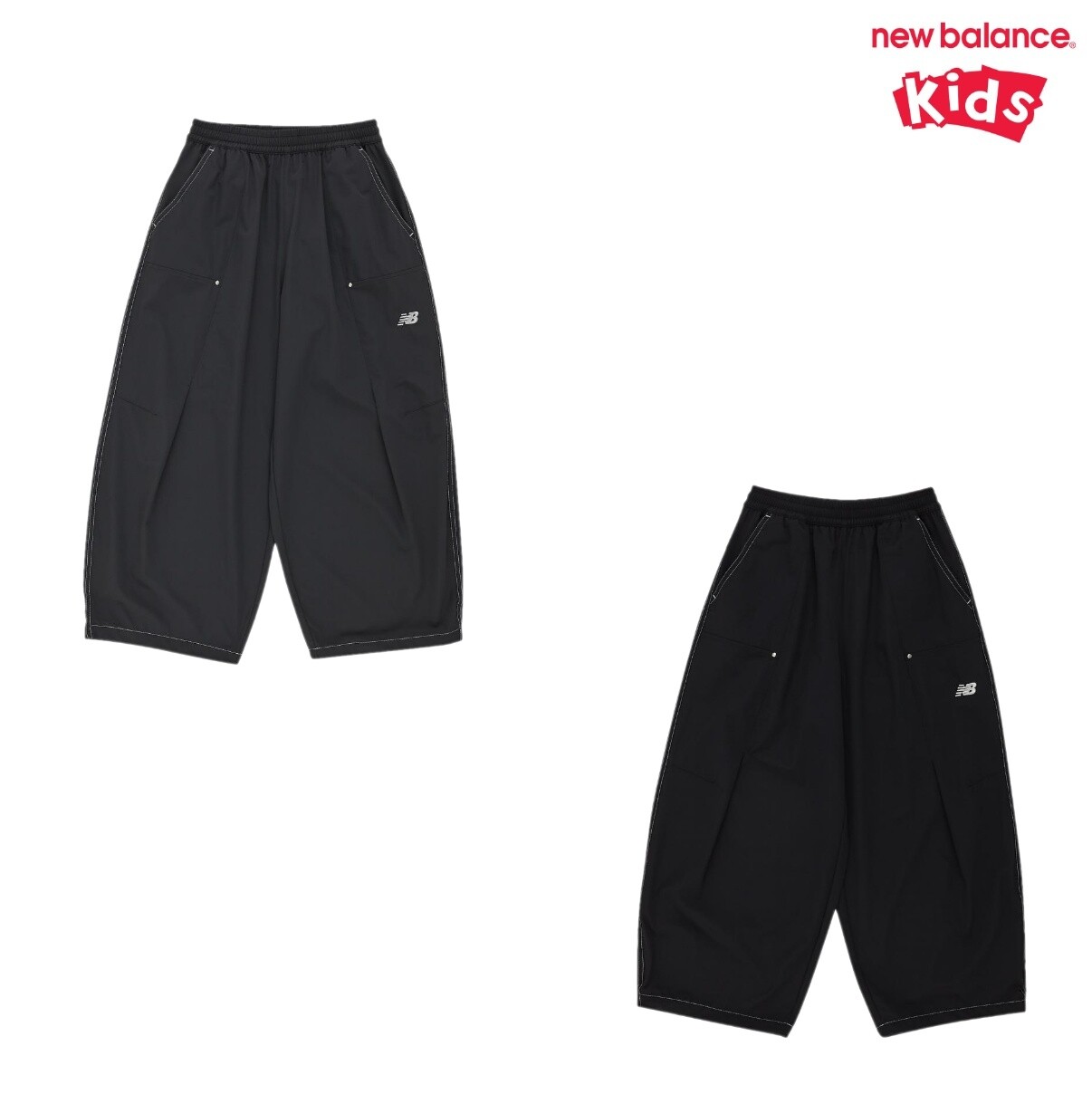뉴발란스 키즈 커브드 2WAY 팬츠 B1 NK9LG3801U 19 60