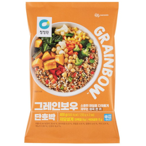 대상 청정원 그레인보우 단호박 400g (3개)_이미지