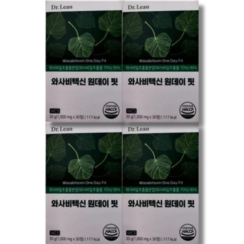 닥터린 와사비텍신 원데이 핏 30정 (4개)