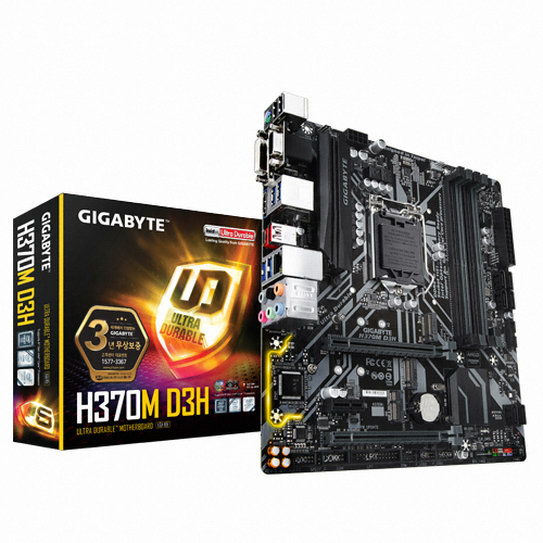 GIGABYTE H370M D3H 듀러블에디션 제이씨현_이미지