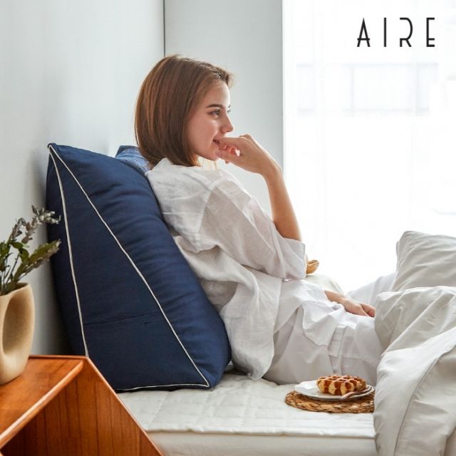 아이르 테마 삼각 등쿠션 싱글(S)_이미지